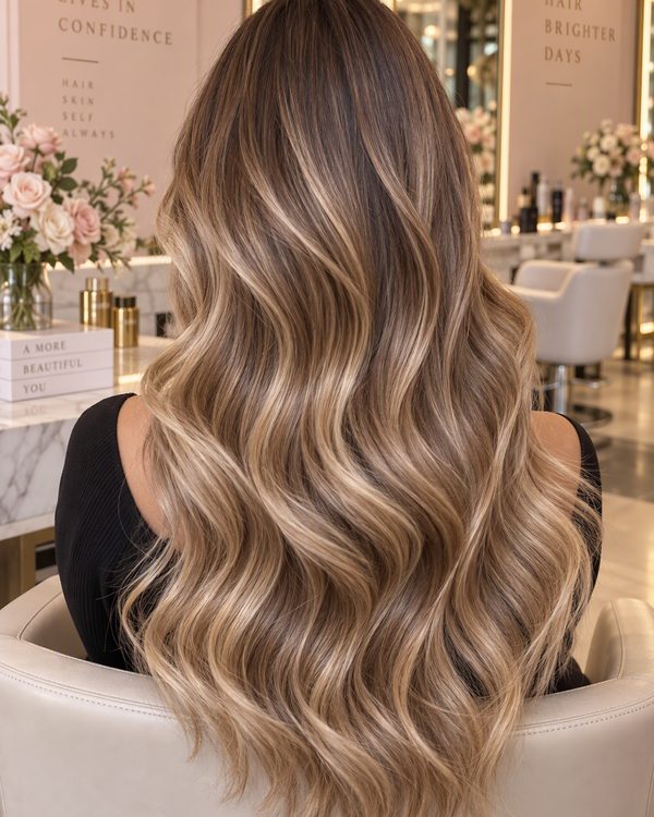 Hair styling transformation Kansas City